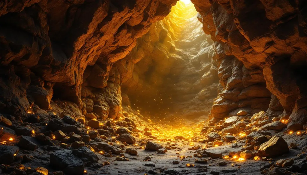 חוקר מגלה כיצד אותר אוצר זהב עצום של המדינה במעמקי הקרקע בעומק של קילומטר אחד מתחת לפני האדמה.