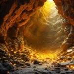 חוקר מגלה כיצד אותר אוצר זהב עצום של המדינה במעמקי הקרקע בעומק של קילומטר אחד מתחת לפני האדמה.