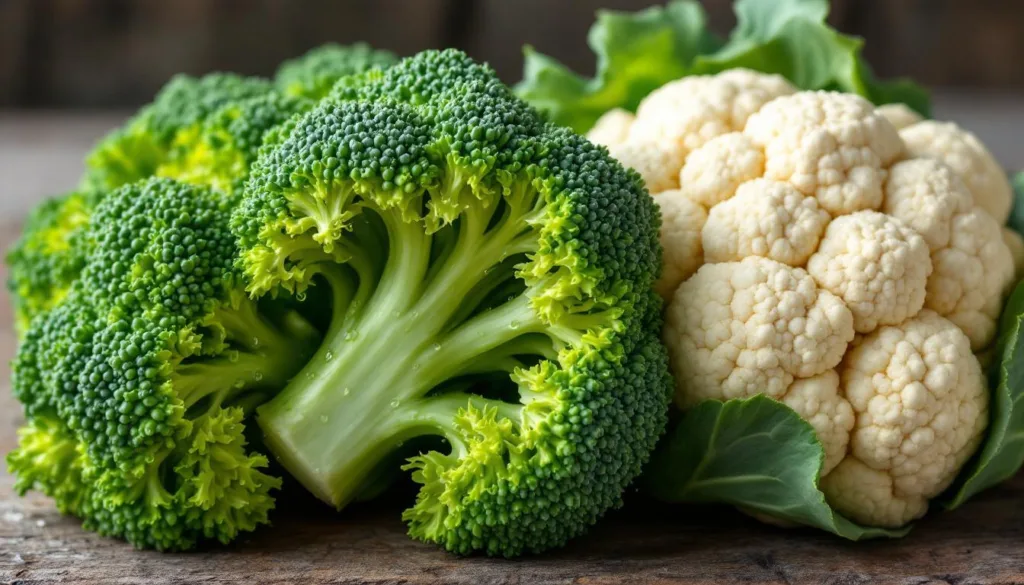 גלה את ההבדלים והדמיון בין ברוקולי לכרובית, ואיך הם משתייכים לאותו צמח. מדריך פשוט להבנת זני הירקות הללו.