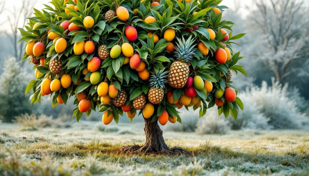 גלה מדוע עצי פרי טרופיים מצליחים לגדול היטב באזורים קרים יותר, לפי ממצאי מחקר חדש של מגדל.