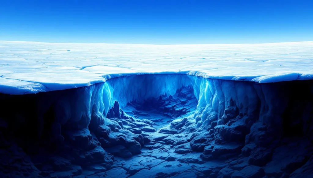 מדענים חושפים את הסיבות לכך ש'עולם אבוד' נשמר קבור בעומק של שני קמ של קרח באנטארקטיקה, חקירה מרתקת על היסטוריה גאולוגית מסתורית.