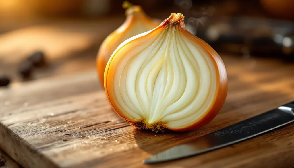 גלה כיצד לחתוך בצל מהשורש ועד הקצה כך שהצורה תישמר לחלוטין בזמן הבישול. טיפים ושיטות לשמירה על מראה הבצל במתכונים שונים.